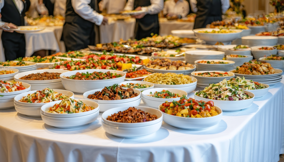 découvrez comment estimer précisément les quantités nécessaires pour un buffet destiné à 100 convives et assurez le succès de votre événement sans gaspillage.