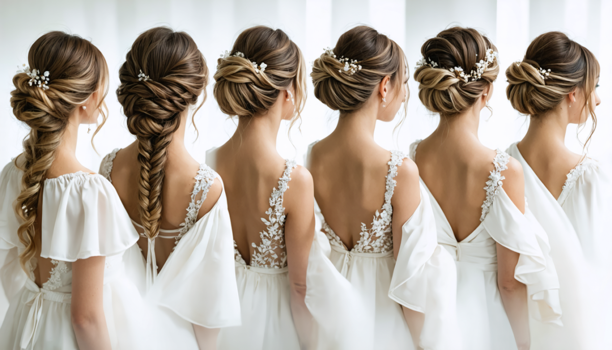 découvrez des coiffures élégantes et faciles à réaliser pour sublimer votre look lors d'un mariage au charme éternel.