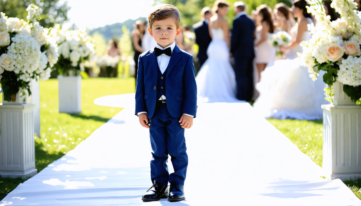 découvrez nos conseils pour choisir la tenue de cérémonie parfaite pour garçons, alliant élégance et confort, afin de les habiller avec style lors d'un mariage.