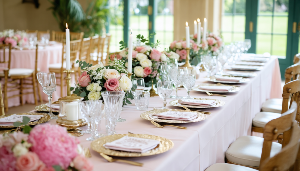 découvrez nos conseils pour créer une table de réception parfaite et rendre votre mariage inoubliable avec une décoration élégante et harmonieuse.