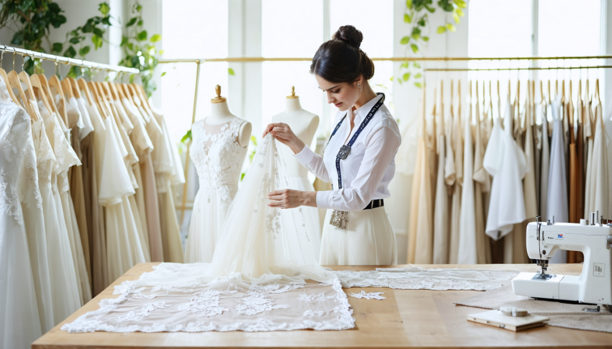 découvrez comment choisir les tissus parfaits pour confectionner la robe de mariée idéale, alliant élégance, confort et style unique pour le jour j.