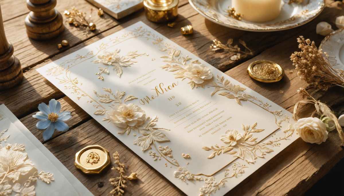 découvrez comment créer des invitations de mariage uniques et mémorables pour surprendre vos proches et rendre votre grand jour encore plus spécial.