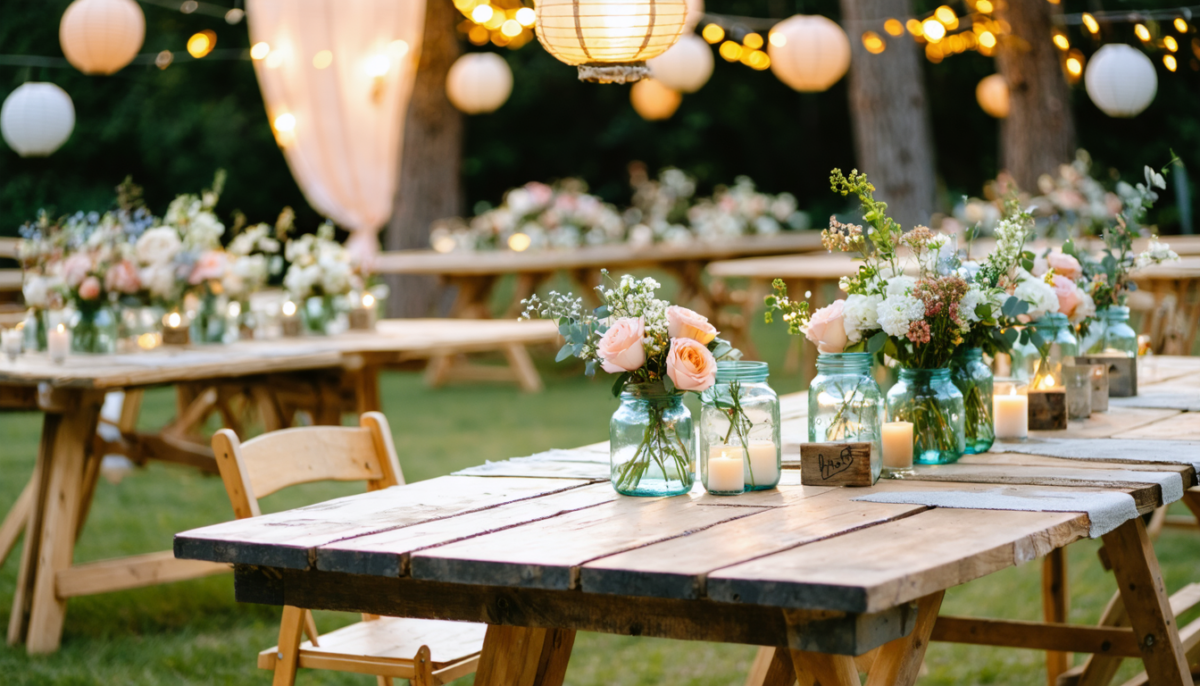découvrez des conseils ingénieux pour créer une décoration de mariage élégante tout en respectant votre budget. astuces économiques et idées stylées pour un jour inoubliable.