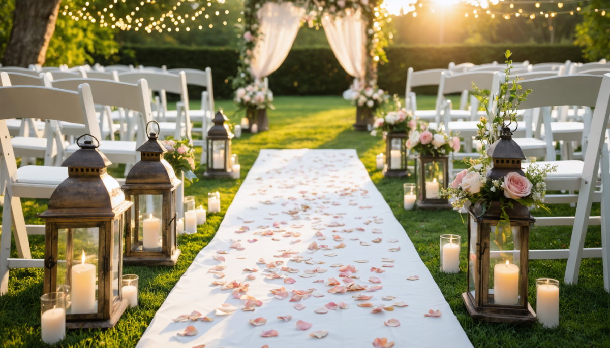 découvrez 10 idées déco d’allée originales pour un mariage inoubliable et une ambiance magique qui marquera vos invités.