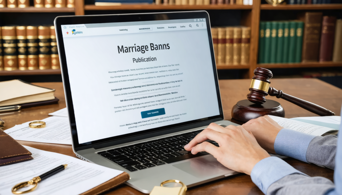 découvrez les démarches à suivre et les enjeux juridiques liés à la publication des bans de mariage sur internet, un préalable essentiel pour officialiser votre union en toute légalité.