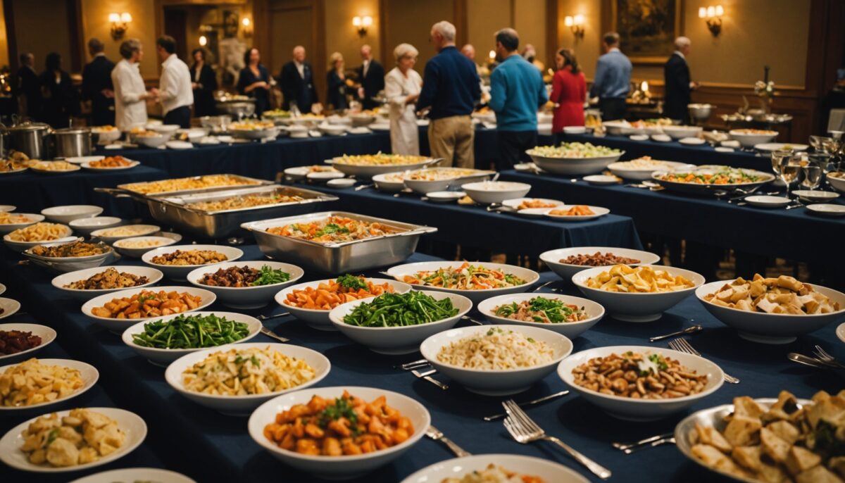 Organiser un buffet pour 100 invités : comment estimer les quantités idéales ?