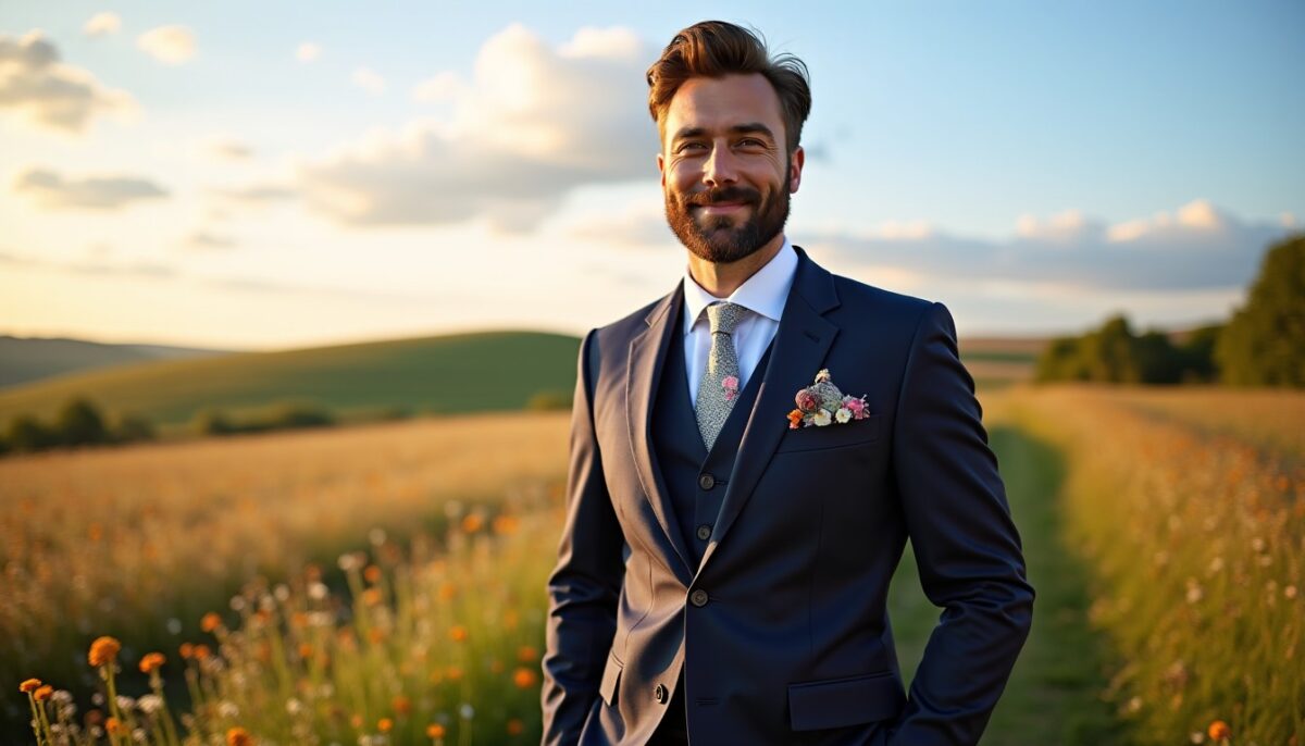 Élégance rurale : comment parfaire le look masculin pour un mariage champêtre