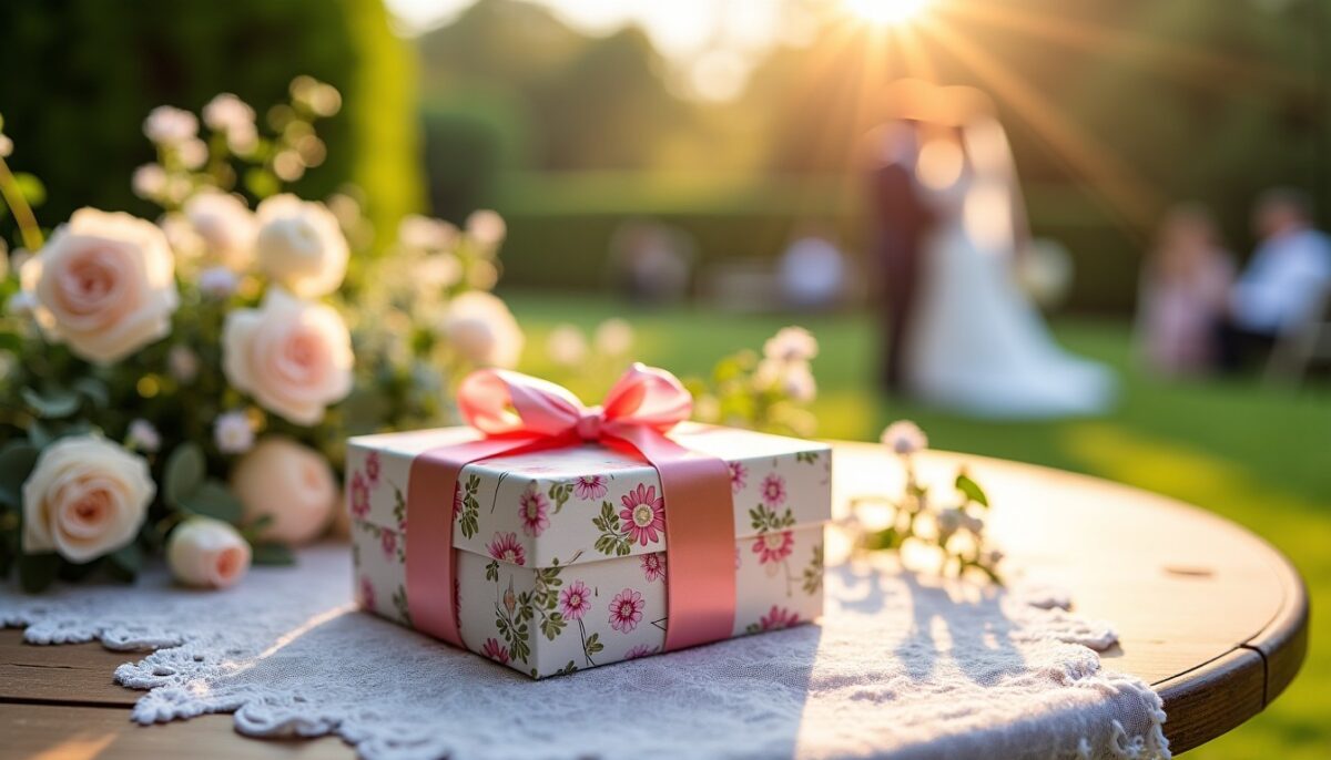 Quel budget prévoir pour un cadeau lors d'un vin d'honneur de mariage ?
