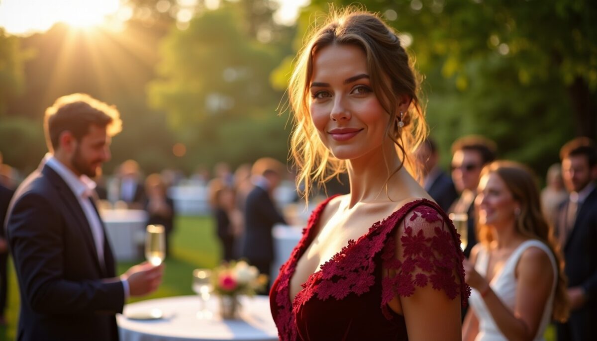 Robe Bordeaux pour Mariage : Nos Astuces pour Choisir une Tenue Parfaite selon la Saison