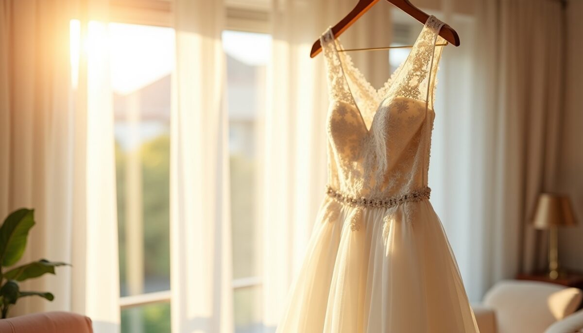 Comment entretenir sa robe de mariée : conseils pratiques et astuces pour un lavage parfait
